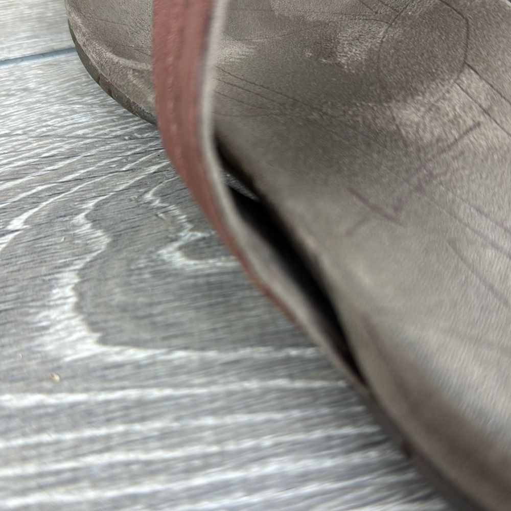 Teva Keelie  Brown Leather Womens Sz 7.5 Thong Slip On T-Strap Flip Flop Sandals - Picture 14 of 15